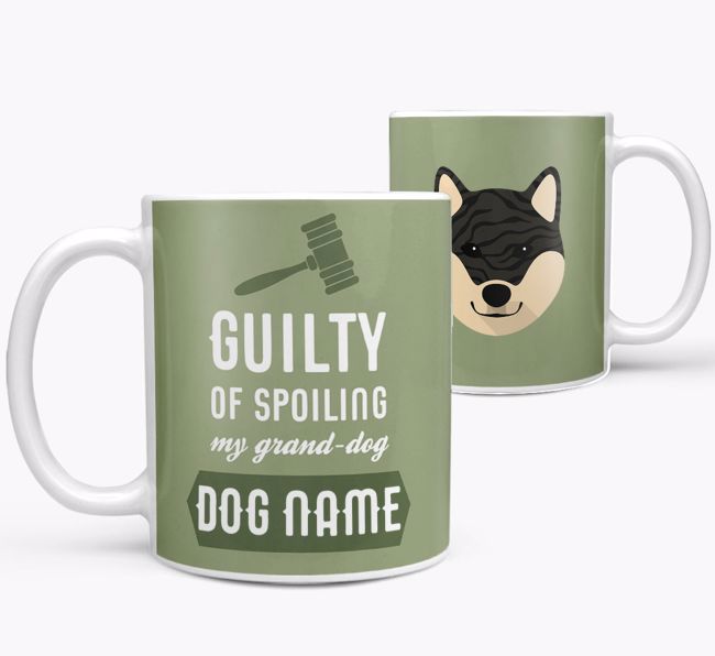 Guilty Grandad: Personalised {breedCommonName} Mug